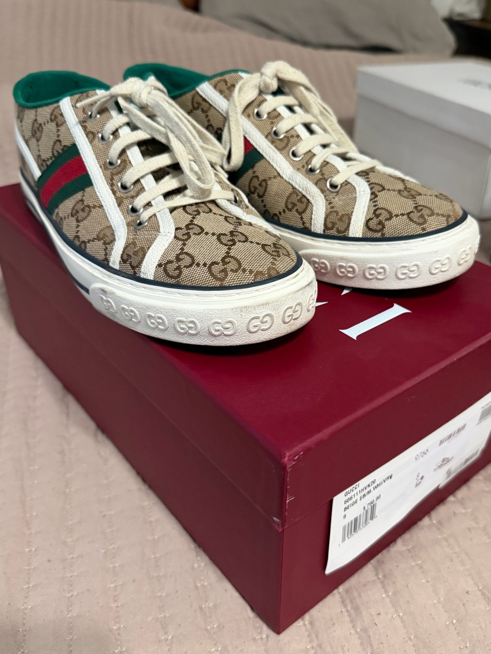 Gucci Tennis 1977 GG Canvas Sneakers